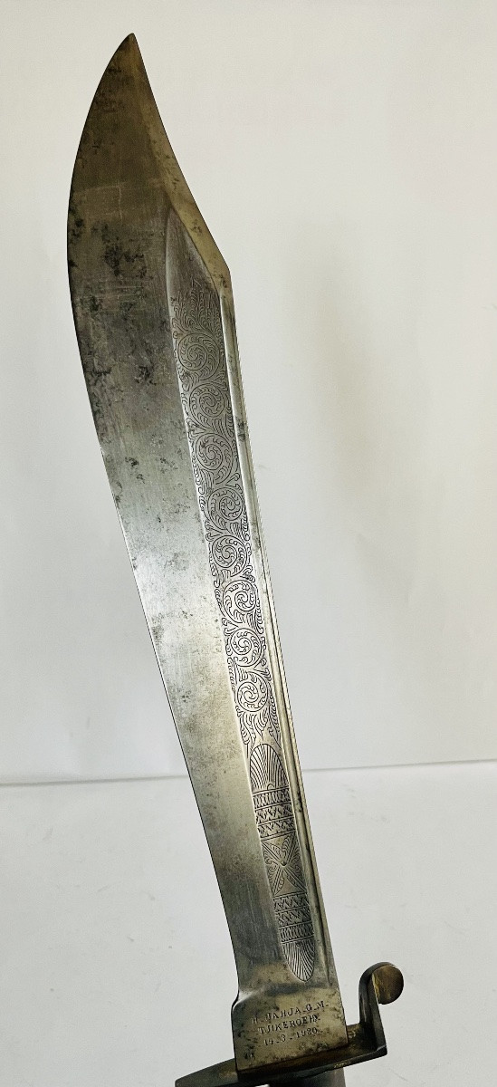 Grand couteau de Tjikeroeh 1920.-photo-2